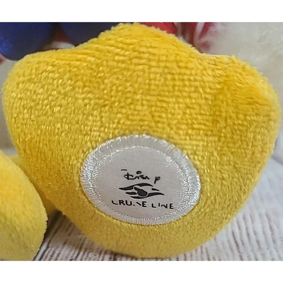 Disney Cruise Line Plush Sailor Donald Duck Stuffed Animal White Blue Red 12" - Picture 7 of 8